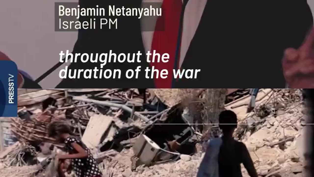 Netanyahu says there is no starvation in Gaza!