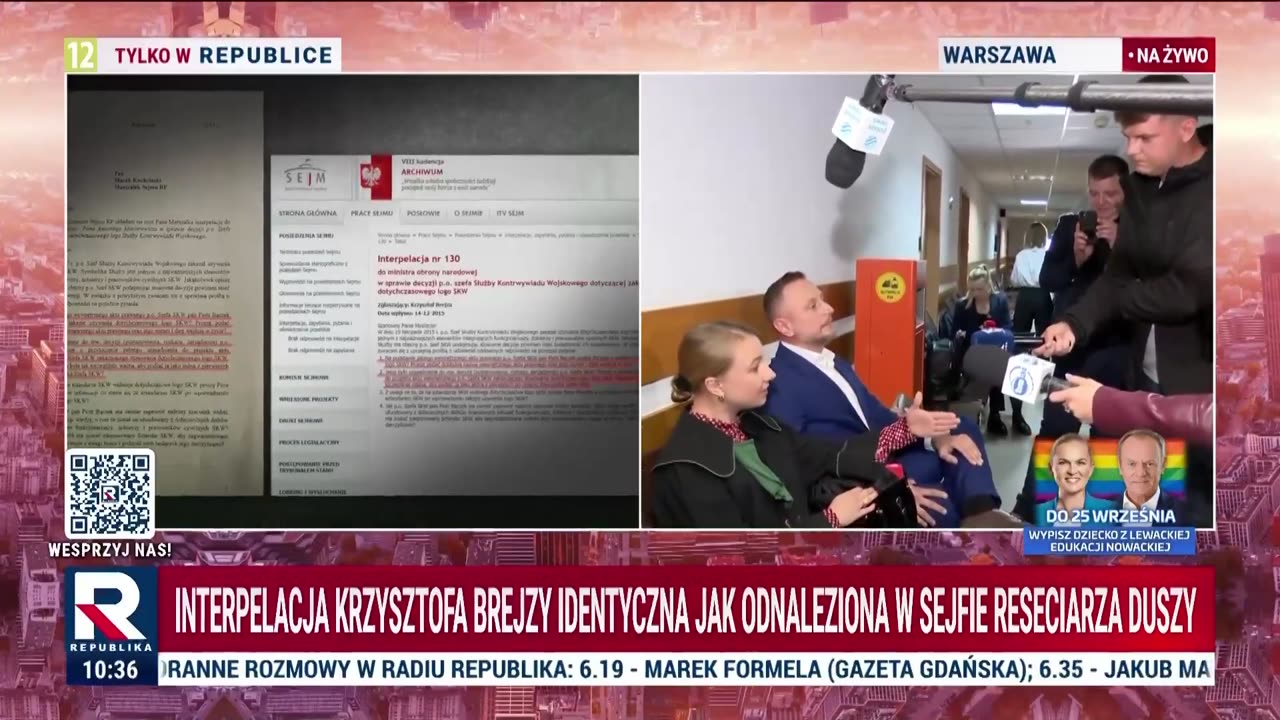 Autorzy programu „Reset” przypominają, że przed zmianą rządu w Polsce ta sama grupa funkcjonariuszy,