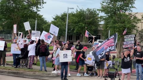 No Kings Protest~ Sharing the gospel at protest.