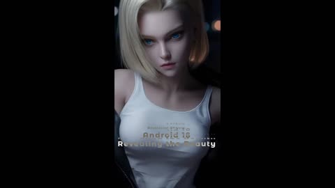 Beautiful android 18