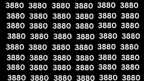 Find 3888 #shorts #game #puzzle #mathstricks #viralvideo #fyp #iqtest #gk #focustest