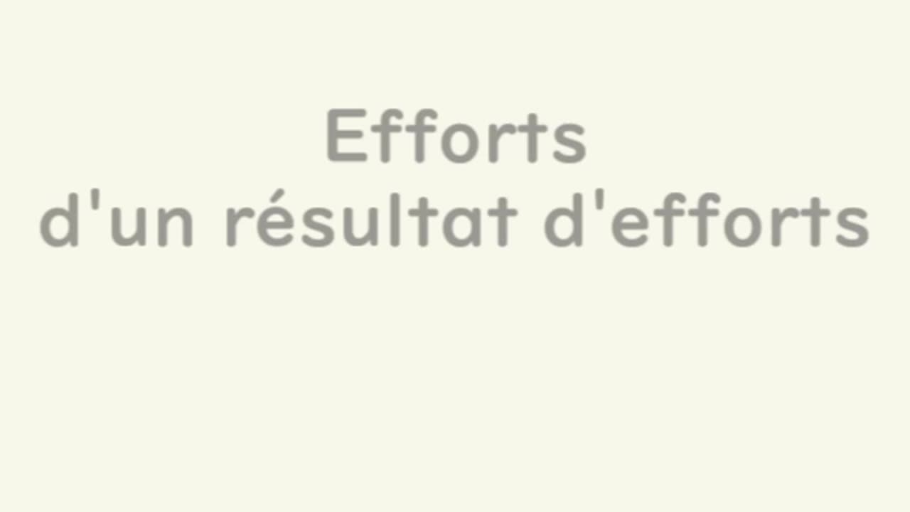 Efforts d'un résultat d'efforts - Huhito Fables-Version française Vol.39