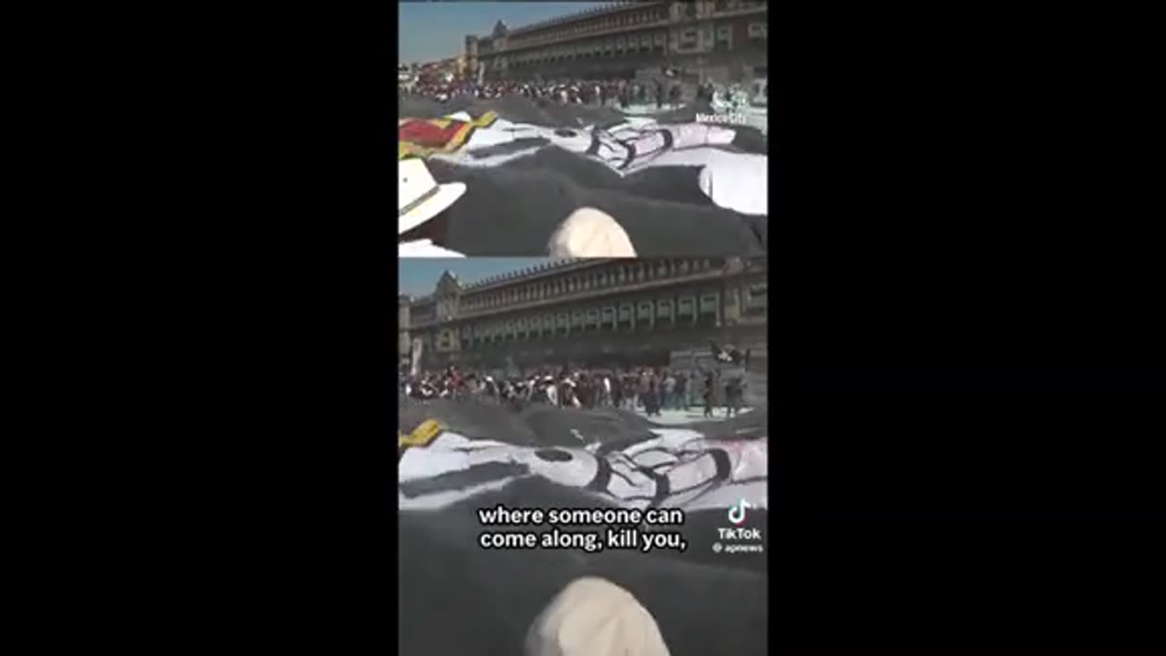 Mexican people had enough ..