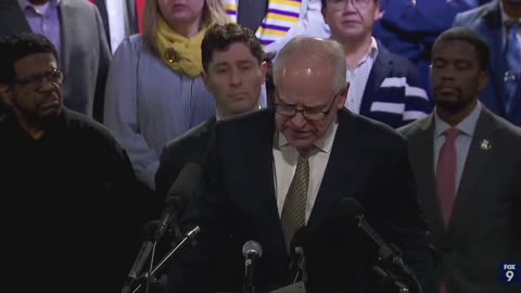 Gov. Tim Walz: “This is what happens when your own federal government wages war against you.