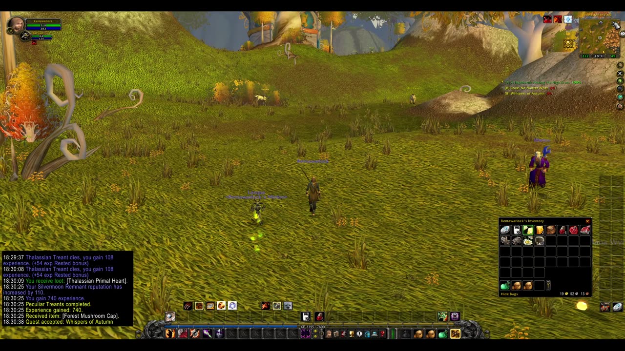 Turtle wow - Summoner leveling - rentawarlock - part 1