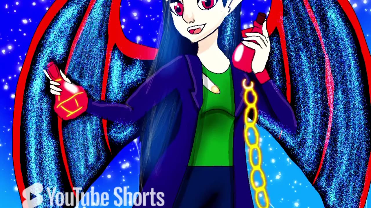 Oc speedpaint nuclear the vampire