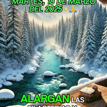 🙏✨Evangelio de hoy Martes, 18 de Marzo del 2025✨🙏