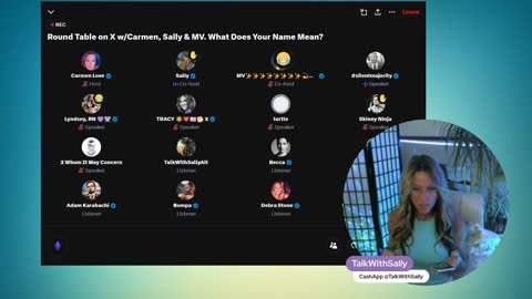 The Round Table on X With Sally, Carmen, & MV 5-22-25 (11:pmET/10:pmCT/9:pmMT)