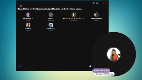 The Round Table on X With Sally, Carmen, & MV 5-22-25 (11:pmET/10:pmCT/9:pmMT)