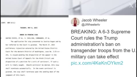 Supreme Court stands with the Trump administration