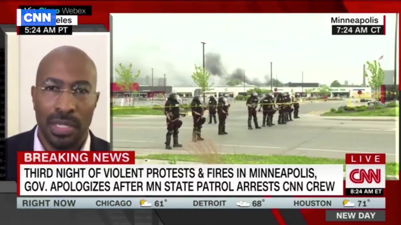 every white person "has a virus in his that can be activated at any instant" van jones
