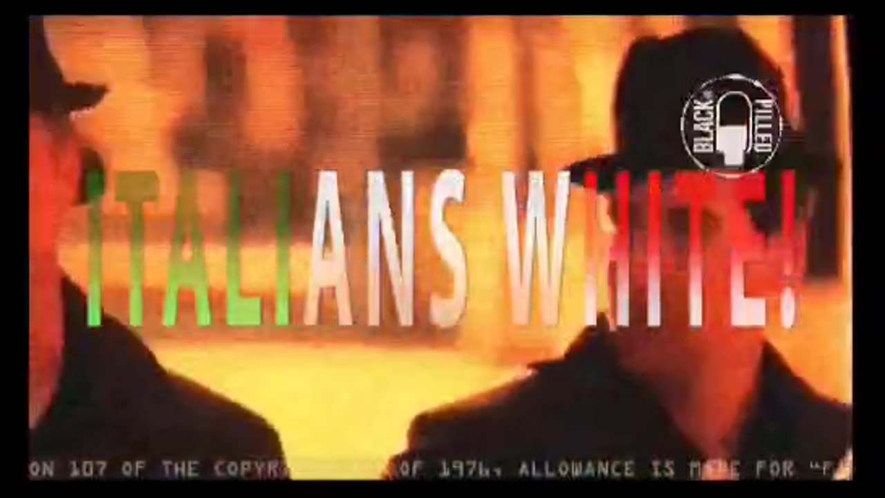 It was a Historical Day for the Italians! Welcome to the White race!