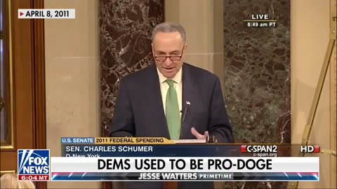 DEMOCRATS USED TO SUPPORT DOGE