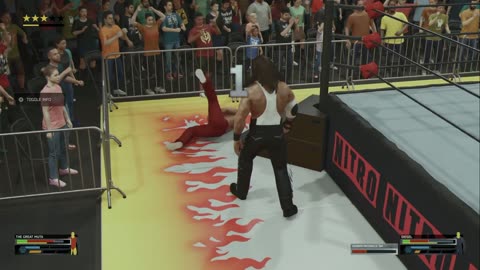 wwe 2k25 251 universe Great Muta VS Diesel