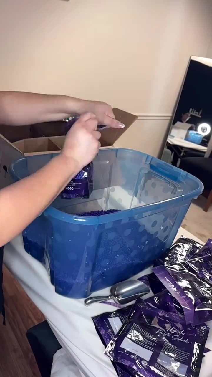 @glammedesthetics Unboxing Sexy Smooth Hypnotic Purple Seduction Hard Wax | Esthetician Review