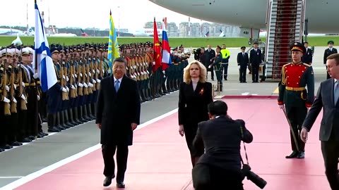 China's Xi arrives in Moscow for talks with Putin