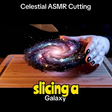 Satisfying Galactic AI ASMR 🌟 What should we cut next? #ai #asmr