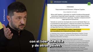 “Nadie más que yo puede negociar con el líder de Rusia”