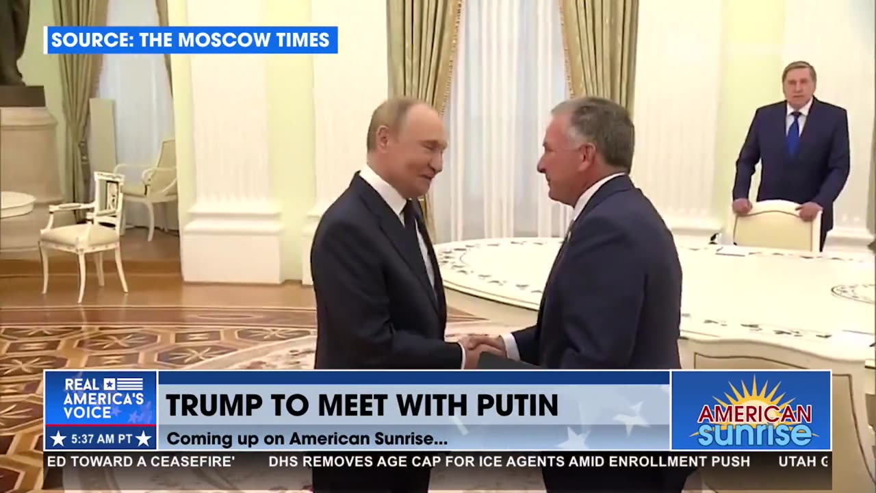 TRUMP TO MEET WITH PUTIN SOON