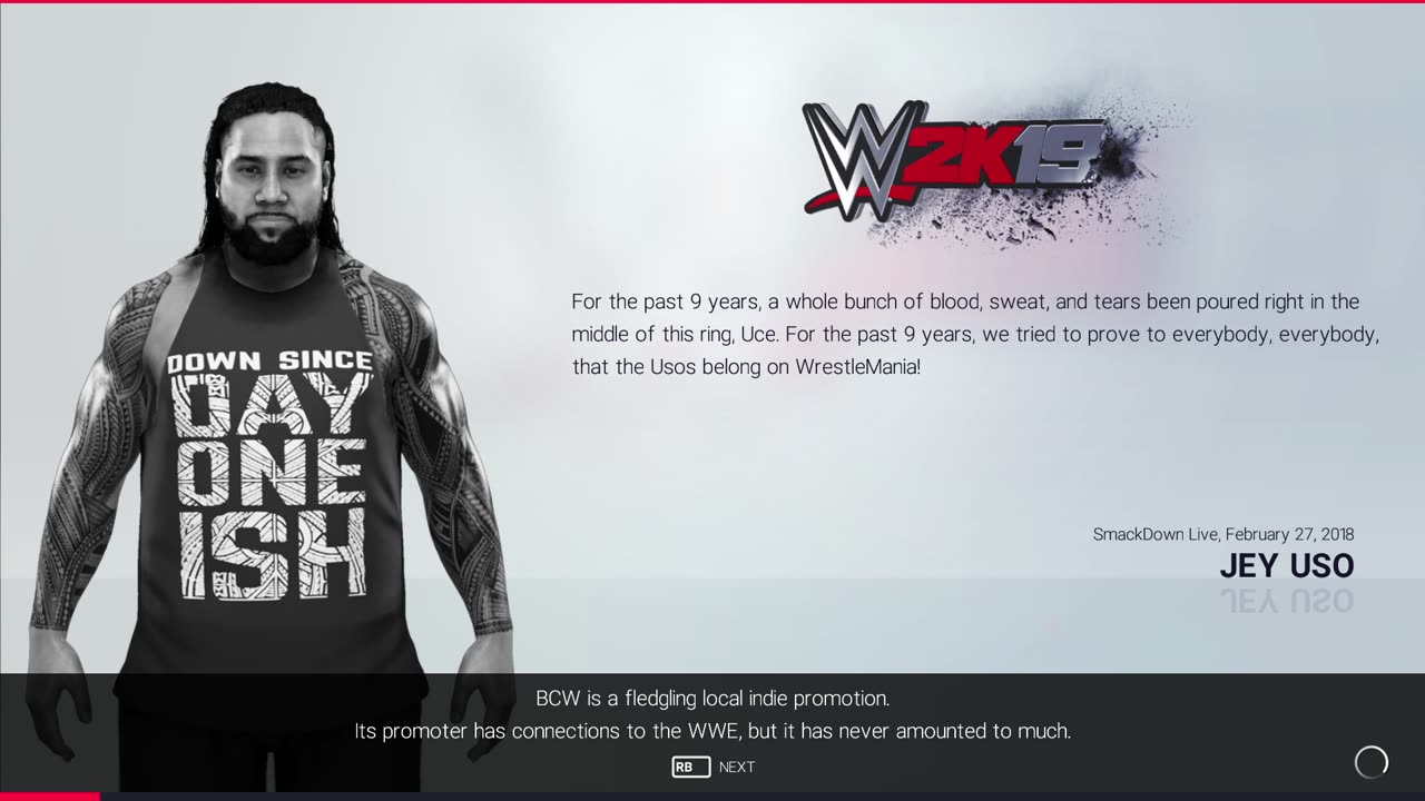 WWE 2K19 Story Mode – Buying Clothes & Limited Customization Ruined It for Me not playing this