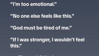 5 Lies That Block Healing