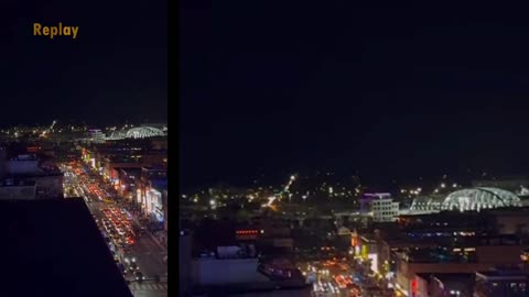 Il y a un énorme drone OVNI dans le centre-ville, quelque chose est en préparation