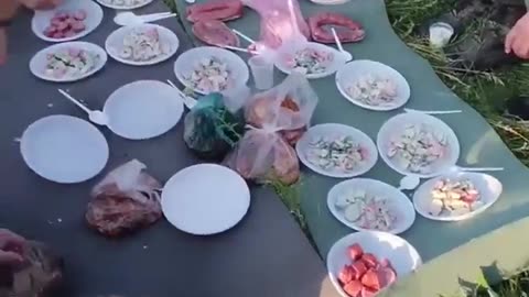 🪖🌲 Russia Ukraine War | Russian Soldiers from Sakha Enjoy a Picnic | RCF