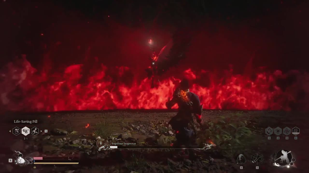 Oh, its the hands for brains dude again. (Boss Fight - Supreme Inspector).
