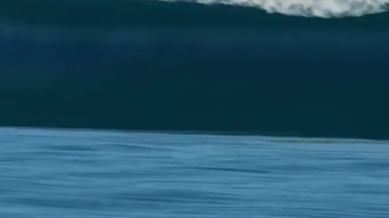Biggest wave caught on flim