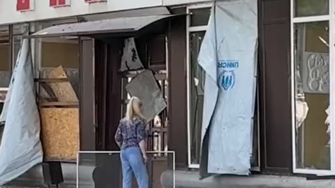 🏙️🔥 Ukraine Russia War | Russian Strike Destroys Part of Kherson Regional Building | RCF