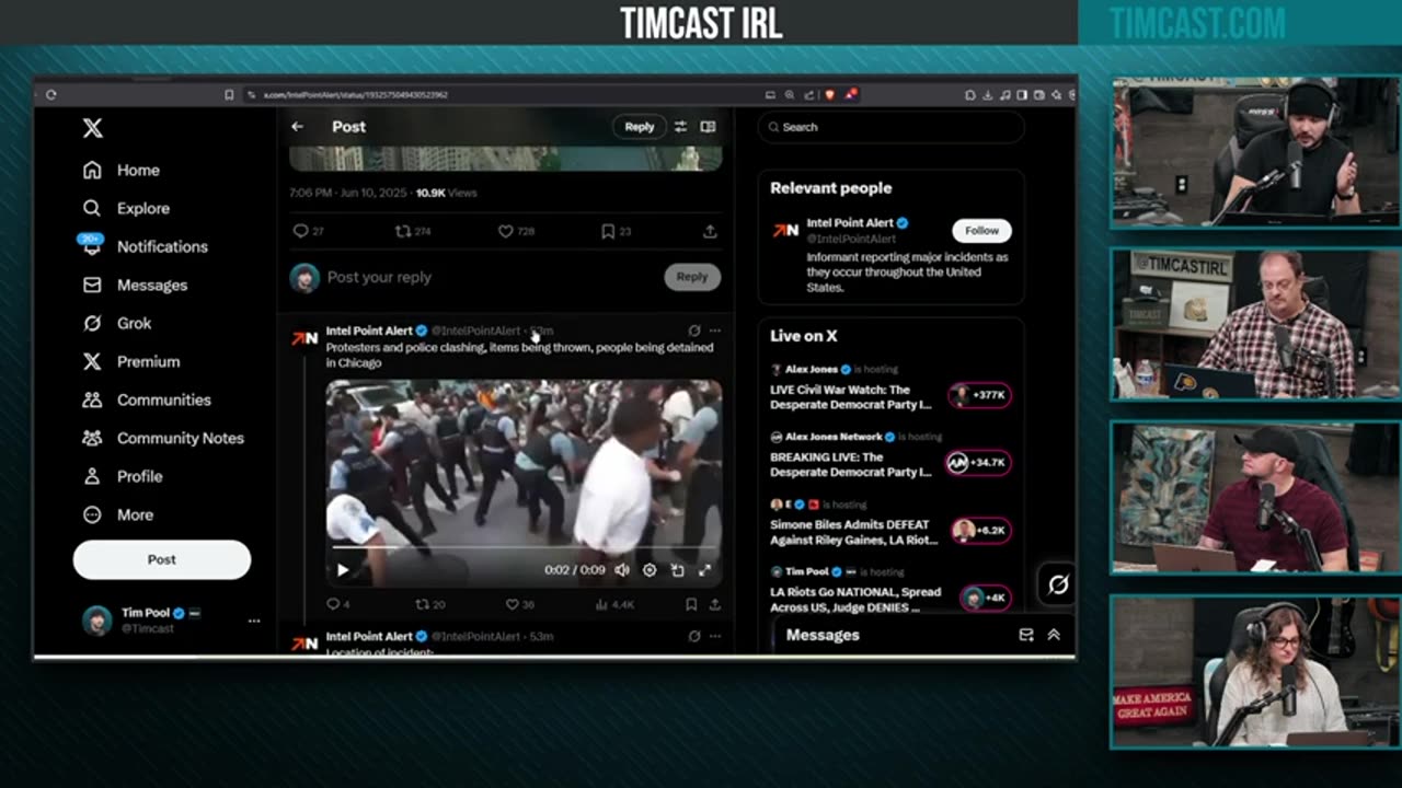Timcast IRL - LA Riots GO NATIONAL, Anti ICE Protests ERUPT Across The Country