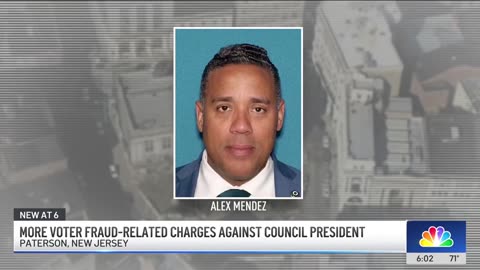 More Criminal Charges Filed Against Paterson Council President Alex Mendez in 2020 Voter Fraud Case
