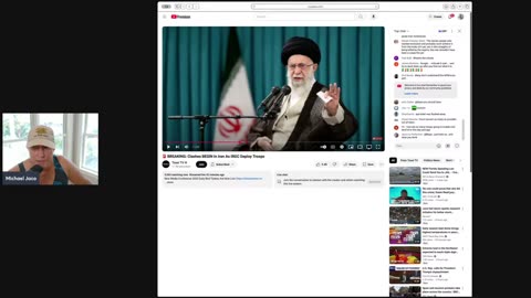 Iran in turmoil as the regime is close to collapse as people take to the street.