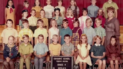 Jump in the Time Machine To a school day in the 70s
