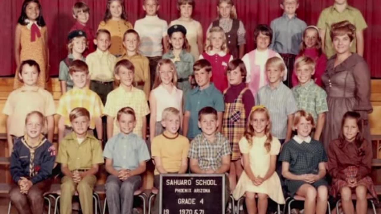 Jump in the Time Machine To a school day in the 70s