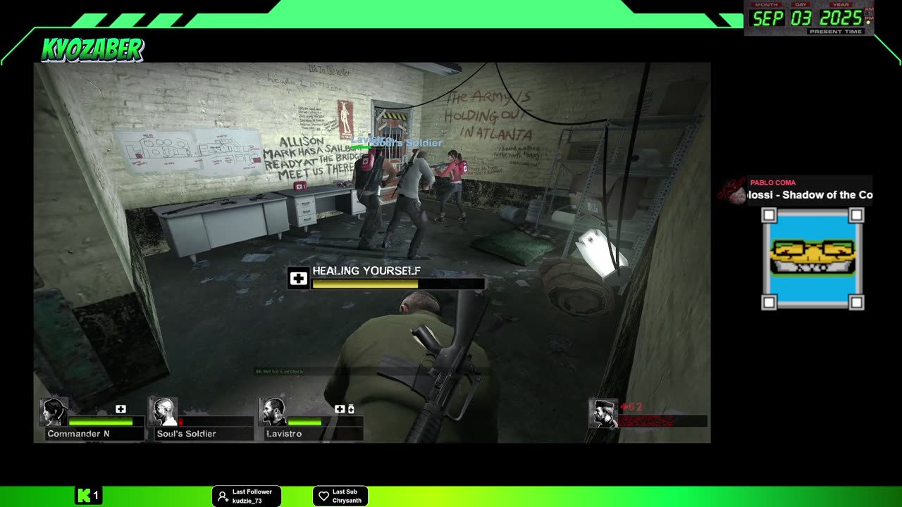 Left 4 Dead 2 with Lavistro, Soul Soldier, and CommanderN