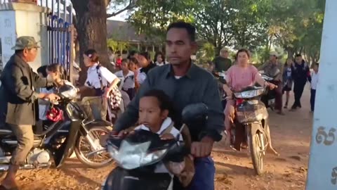 December 8, 2025. Schools along the Cambodia-Thai border
