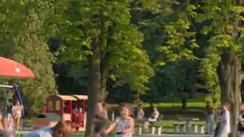 In Poland, without fake asylum seekers, children can have fun in complete safety.