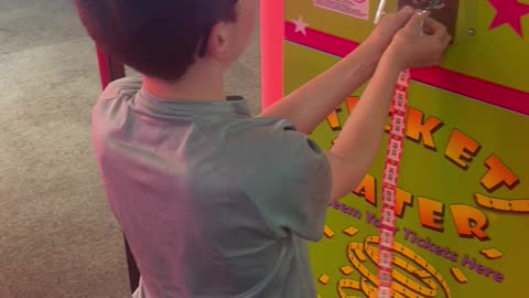 Broken Arcade Machine Keeps Counting Same Ticket