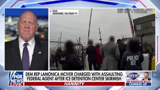 Tom Homan's message to Dem charged with assault: Trump and I don't bluff