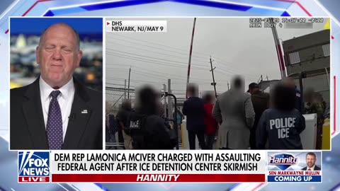 Tom Homan's message to Dem charged with assault: Trump and I don't bluff