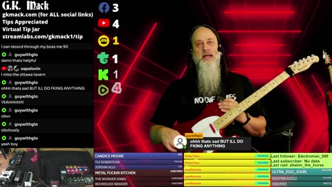 G.K. Mack Live Looping Jackassery & Rants MultiStream Saturdays #141 #Livelooping #Jackassery