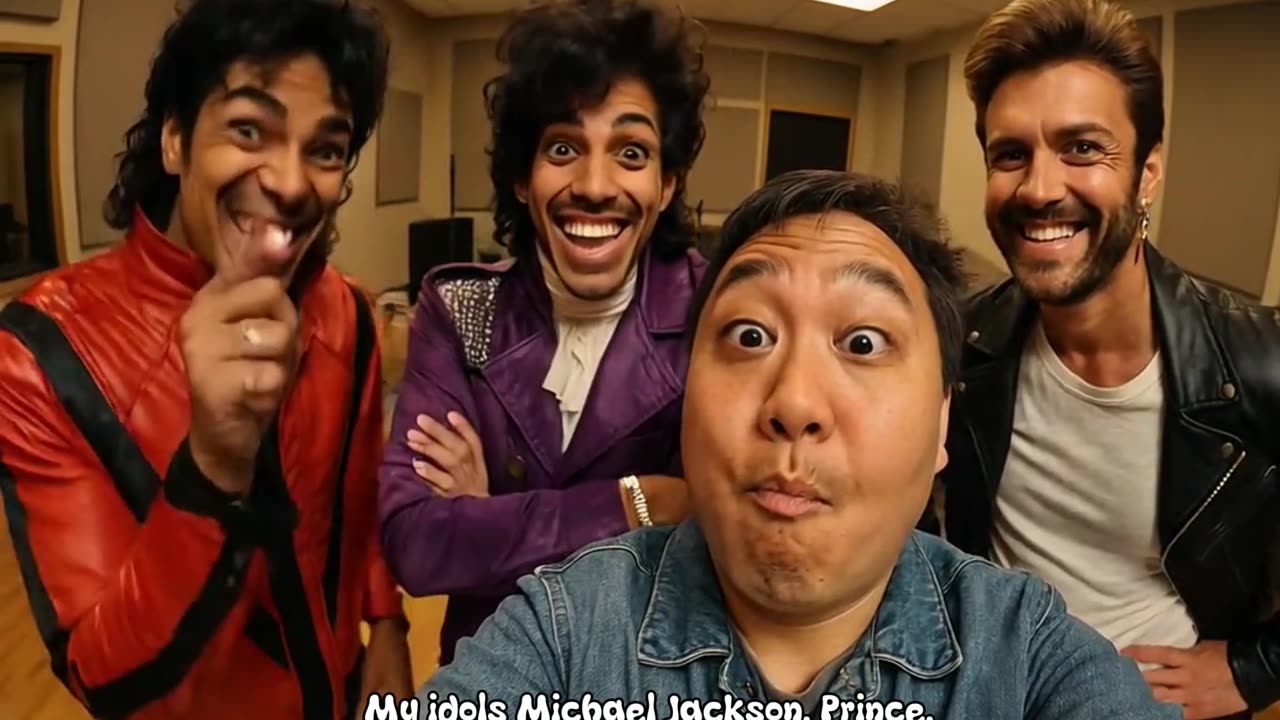 Selfie with idols