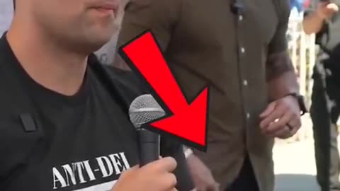 Charlie Kirk bodyguard is receiving a handout from the police, a small package