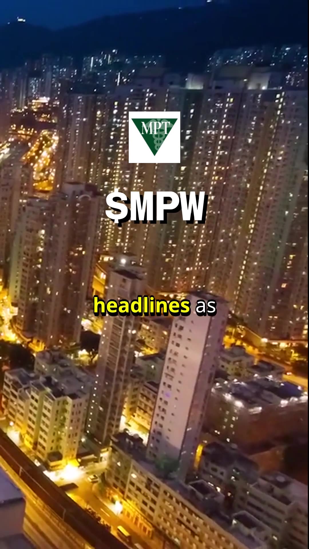 Medical Properties Trust Sees Speculative Recovery $MPW #stonks #investing #genbet