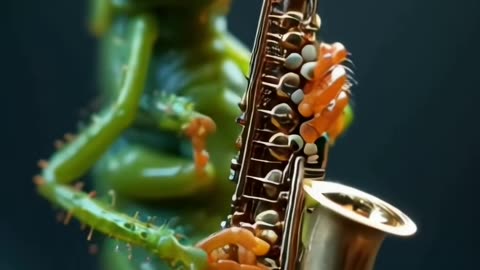 #ai #animal #saxophone #seeyouagain #fyp