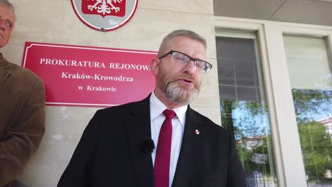 Grzegorz Braun w Krakowie (1)