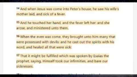 Where Matthew Quotes Isaiah 53