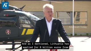 Von der Leyen & Nausėda: EU Border Security, Russia Sanctions | Europe Politics | Amaravati Today