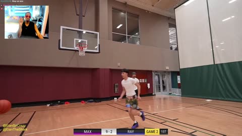Reacting to Plaqueboymax vs Ray 1v1 Basketball Rematch!
